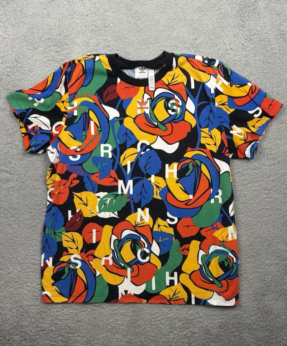 Adidas Originals RICH MNISI All Over Tee T Shirt Unisex Size L